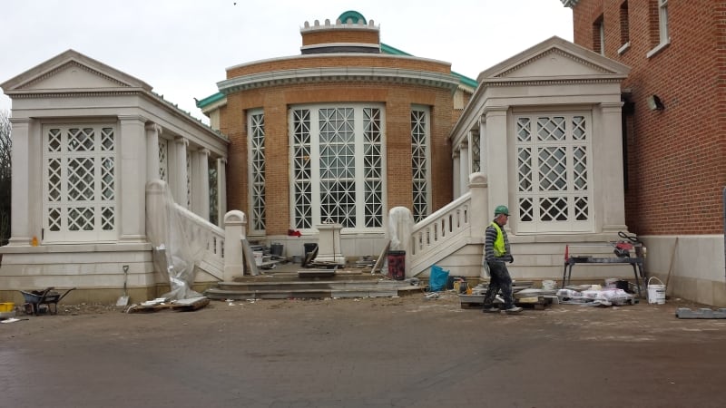 Eton College Outside Clean